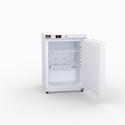 AG Equipment 200L Underbench Single Door Ventilated Freezer AG-F200V