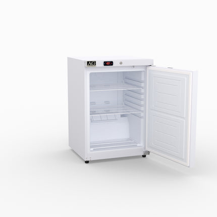 AG Equipment 200L Underbench Single Door Ventilated Freezer AG-F200V