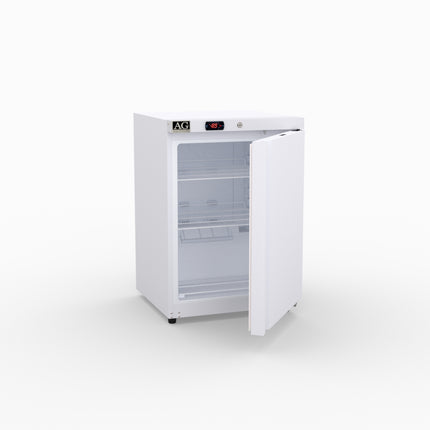 AG Equipment 200L Underbench Single Door Ventilated Freezer AG-F200V