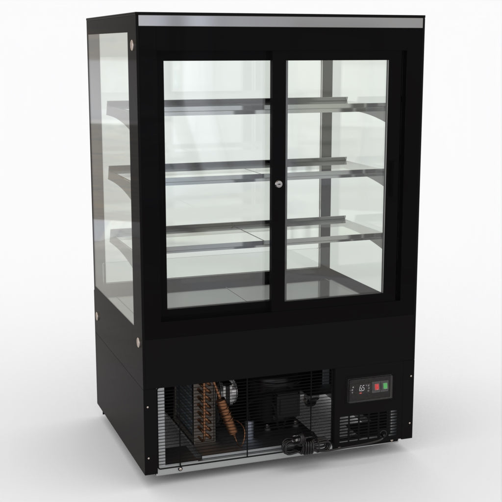 AG Equipment 308L Cake Display Fridge 4-Layer 900mm FDF900L3