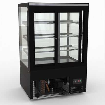 AG Equipment 308L Cake Display Fridge 4-Layer 900mm FDF900L3
