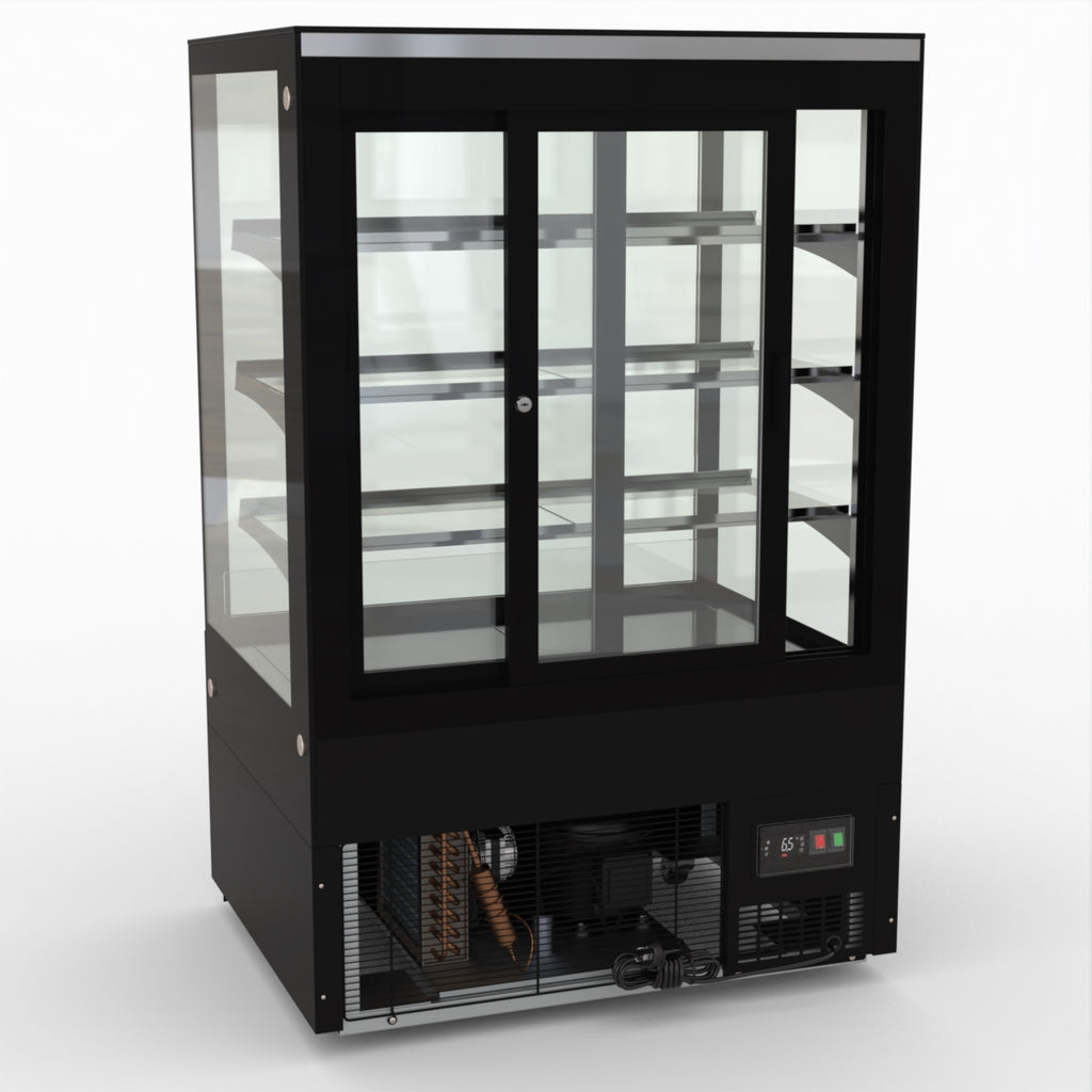AG Equipment 308L Cake Display Fridge 4-Layer 900mm FDF900L3
