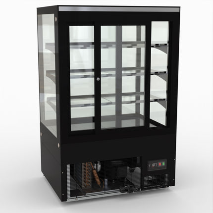 AG Equipment 308L Cake Display Fridge 4-Layer 900mm FDF900L3