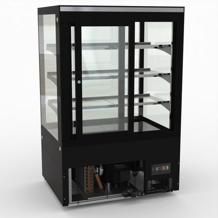 AG Equipment 308L Cake Display Fridge 4-Layer 900mm FDF900L3