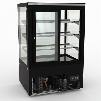 AG Equipment 308L Cake Display Fridge 4-Layer 900mm FDF900L3