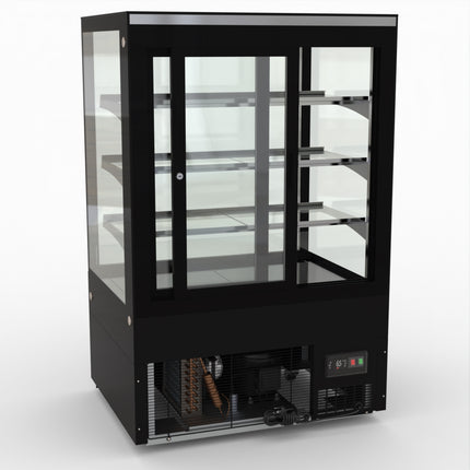 AG Equipment 308L Cake Display Fridge 4-Layer 900mm FDF900L3