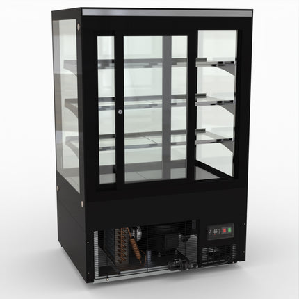 AG Equipment 308L Cake Display Fridge 4-Layer 900mm FDF900L3