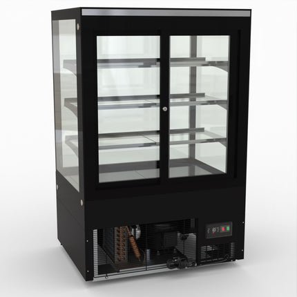 AG Equipment 308L Cake Display Fridge 4-Layer 900mm FDF900L3