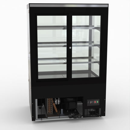 AG Equipment 308L Cake Display Fridge 4-Layer 900mm FDF900L3