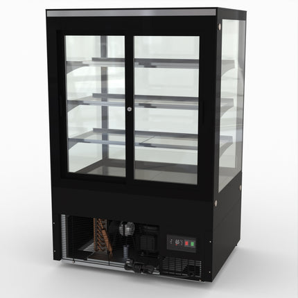 AG Equipment 308L Cake Display Fridge 4-Layer 900mm FDF900L3