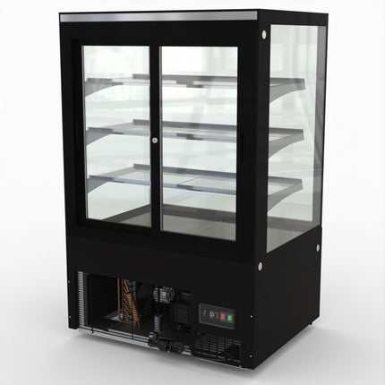 AG Equipment 308L Cake Display Fridge 4-Layer 900mm FDF900L3