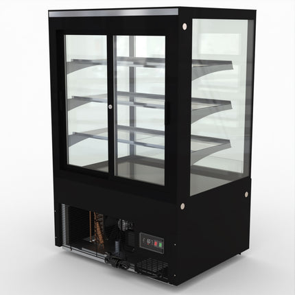 AG Equipment 308L Cake Display Fridge 4-Layer 900mm FDF900L3