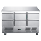 FED-X Six Drawer Salad Prep Fridge XGNS1300D-6D