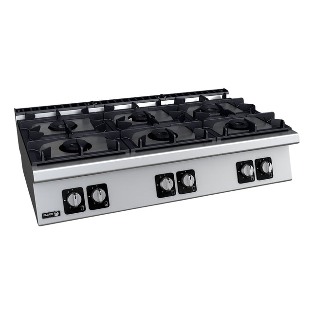 Fagor Kore 700 Series Bench Top 6 Gas Burners C-G760H - Main Image