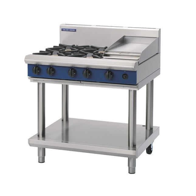 Blue Seal Evolution Series G516C-LS - 900mm Gas Cooktop – Leg Stand