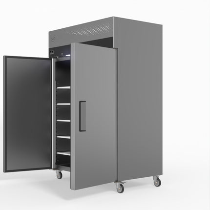 AG Equipment 1000 Litre Upright Double Stainless Steel Door Freezer AG-GNX1000BT