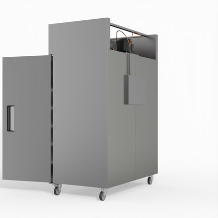 AG Equipment 1000 Litre Upright Double Stainless Steel Door Freezer AG-GNX1000BT
