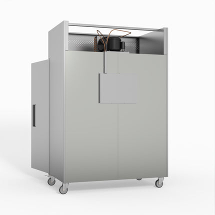 AG Equipment 1000 Litre Upright Double Stainless Steel Door Freezer AG-GNX1000BT