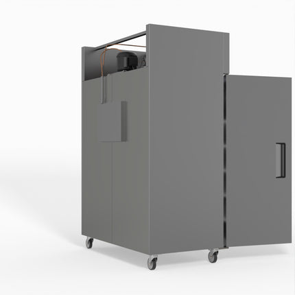 AG Equipment 1000 Litre Upright Double Stainless Steel Door Freezer AG-GNX1000BT
