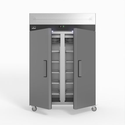 AG Equipment 1000 Litre Upright Double Stainless Steel Door Fridge AG-GNX1000TN