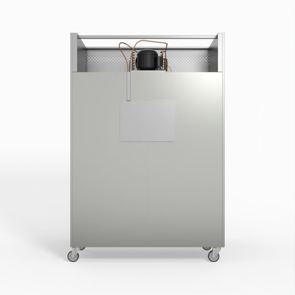 AG Equipment 1000 Litre Upright Double Stainless Steel Door Fridge AG-GNX1000TN