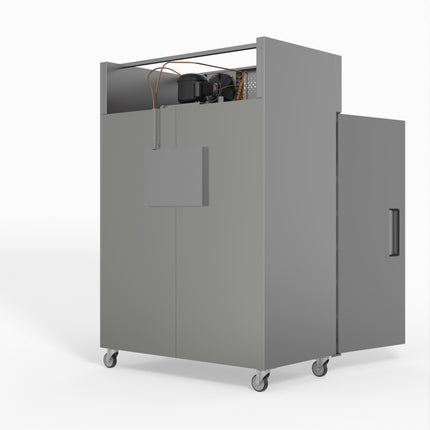 AG Equipment 1000 Litre Upright Double Stainless Steel Door Fridge AG-GNX1000TN