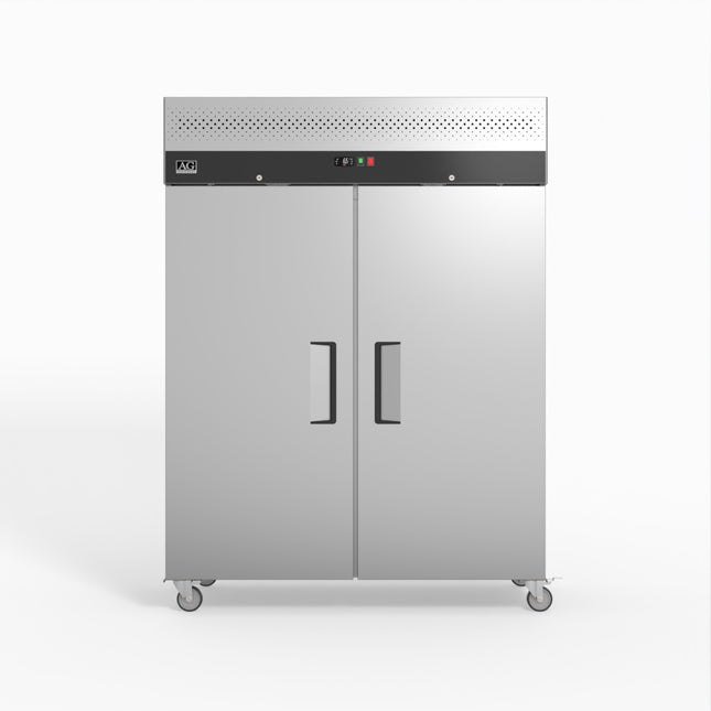 AG Equipment GNX1400BT upright storage freezer — front view