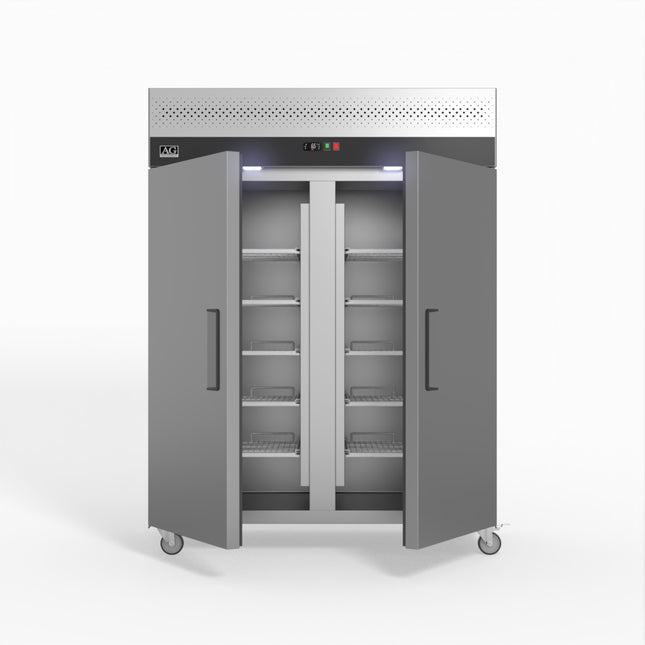 AG Equipment GNX1400BT upright storage freezer — view 2