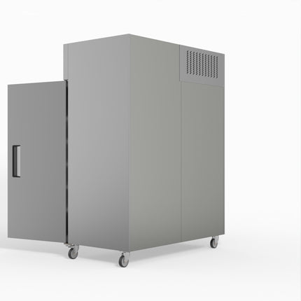 AG 1300 Litre Upright Double Solid Door Stainless Steel Fridge GNX1400TN