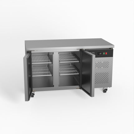 AG Two Door Commercial Worktop / Under Bench Freezer 700mm Depth