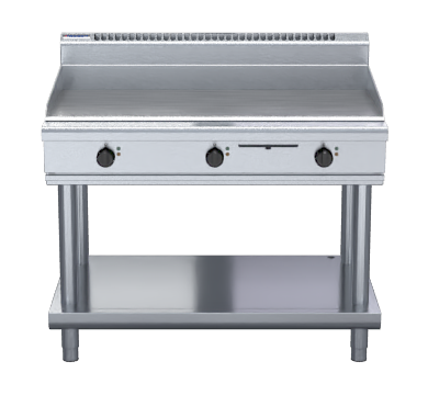 Waldorf 800 Series GP8120E-LS - 1200mm Electric Griddle - Leg Stand