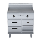 Waldorf 800 Series GP8900E-RB - 900mm Electric Griddle - Refrigerated Base