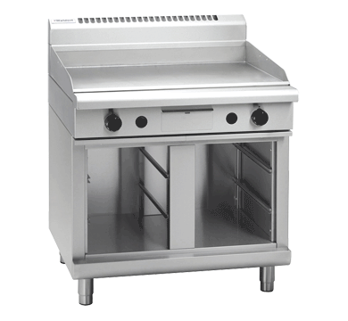 Waldorf 800 Series GP8900G-CB - 900mm Gas Griddle – Cabinet Base