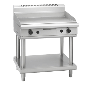 Waldorf 800 Series GP8900G-LS - 900mm Gas Griddle – Leg Stand