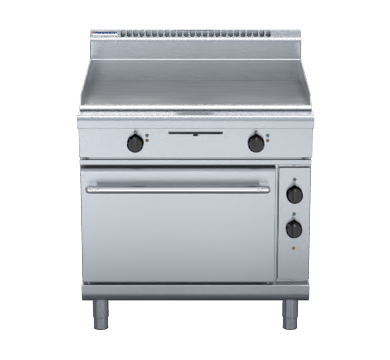 Waldorf 800 Series GP8910EC - 900mm Electric Griddle Convection Oven Range