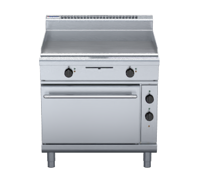 Waldorf 800 Series GP8910E - 900mm Electric Griddle Static Oven Range