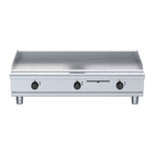 Waldorf 800 Series GPL8120E-B - 1200mm Electric Griddle Low Back Version - Bench Model
