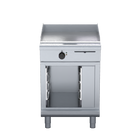 Waldorf 800 Series GPL8600E-CB - 600mm Electric Griddle Low Back Version - Cabinet Base