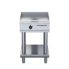 Waldorf 800 Series GPL8600E-LS - 600mm Electric Griddle Low Back Version - Leg Stand