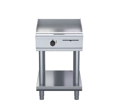 Waldorf 800 Series GPL8600E-LS - 600mm Electric Griddle Low Back Version - Leg Stand