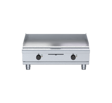 Waldorf 800 Series GPL8900E-B - 900mm Electric Griddle Low Back Version - Bench Model