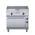 Waldorf 800 Series GPL8910E - 900mm Electric Griddle Static Oven Range Low Back Version