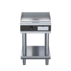 Waldorf Bold GPLB8600E-LS - 600mm Electric Griddle Low Back Version - Leg Stand