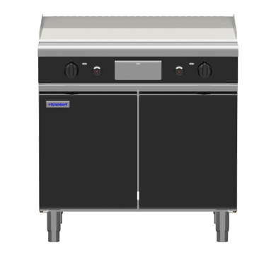 Waldorf Bold GPLB8900G-CD - 900mm Gas Griddle Low Back Version - Cabinet Base