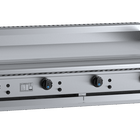 B+S Black Grill Plate 1200mm Bench Mounted Natural Gas