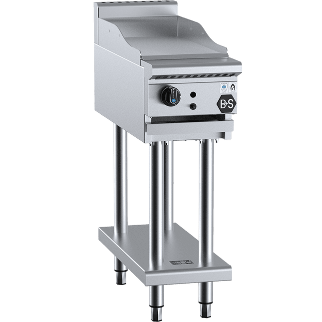 B+S Black Grill Plate 300mm LPG