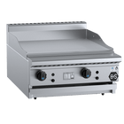 B+S Black Grill Plate 600mm Bench Mounted Natural Gas