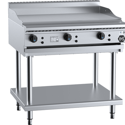 B+S Black Grill Plate 900mm LPG