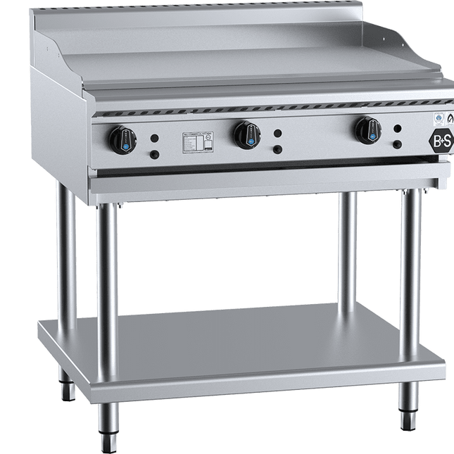 B+S Black Grill Plate 900mm LPG