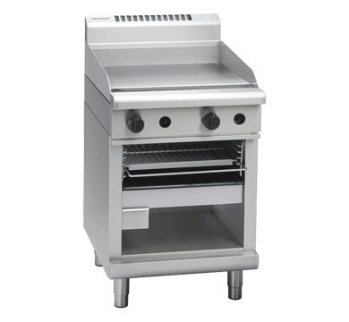 Waldorf 800 Series GTL8600G - 600mm Gas Griddle Toaster Low Back Version